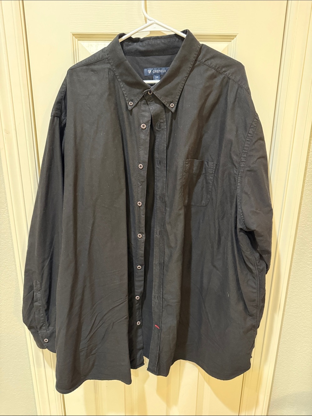 Daniel Cremieux Men's Black Button-Down Shirt